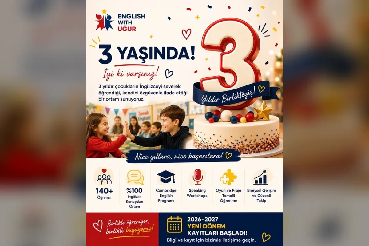 English with Uğur Üç Yaşında